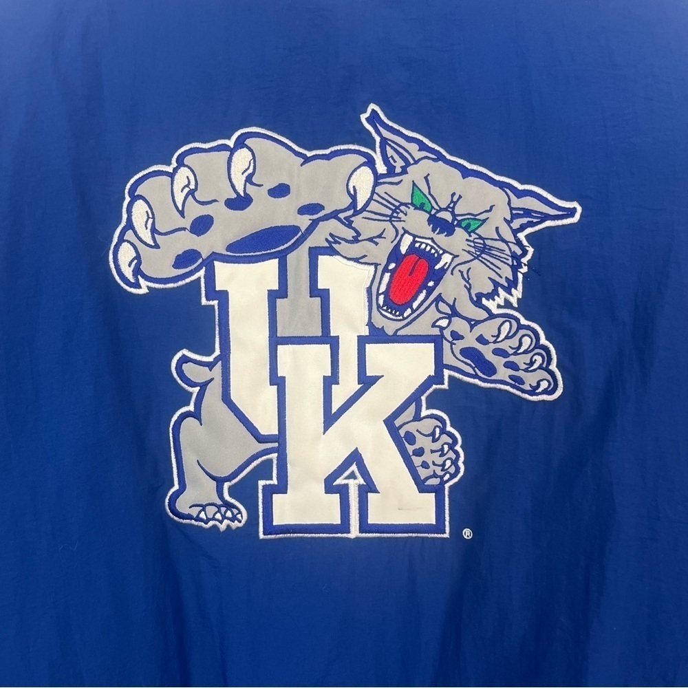 Vintage Starter Puffer Jacket University of Kentucky WildCats Blue Sz XL 1990’s